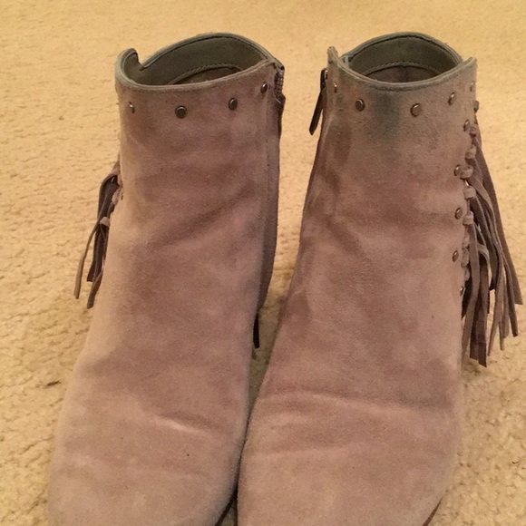 Sam Edelman taupe suede boots - Picture 6 of 7